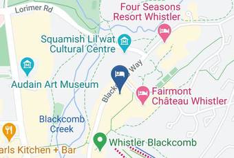 Westwind Properties At Glacier Lodge Map - British Columbia - Squamish Lillooet
