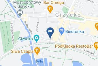 White Wolf Apartment Map - Warminsko Mazurskie - Gizycki