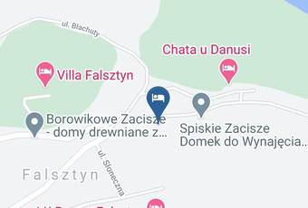 Willa Boroniowka Falsztyn Nad Jeziorem Czorsztynskim Map - Malopolskie - Nowotarski