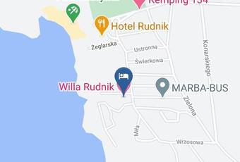 Willa Rudnik Mapa - Kujawsko Pomorskie - Grudziadz