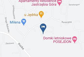 Willa Sloneczny Brzeg Map - Pomorskie - Pucki