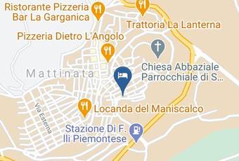 Wine & Roses Carta Geografica - Apulia - Foggia