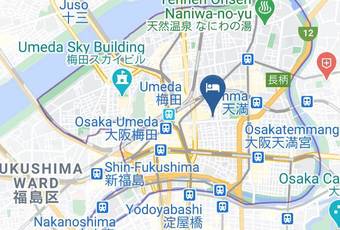 Hotel Wing International Select Osaka Umeda Map - Osaka Pref - Osaka City Kita Ward