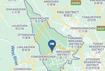 Xingyuan Hotel Mapa
 - Sichuan - Chengdu
