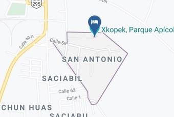 Xkopek Parque Apicola Mapa - Yucatan - Valladolid