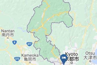 Yasumoto Ryokan Map - Kyoto Pref - Kyoto City Ukyo Ward