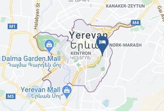 Yerevan Boutique Hotel Map - Yerevan