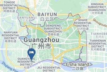 Yide Hostel Map - Guangdong - Guangzhou