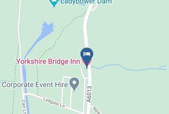 Yorkshire Bridge Inn Map - England - Derbyshire