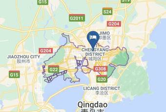 Youth Urban Mini Hotel Map - Shandong - Qingdao