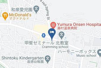 Yumura Tokiwa Hotel Map - Yamanashi Pref - Kofu City