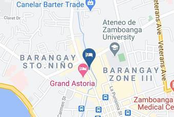 Zamboanga Hermosa Hotel Map - Zamboanga Peninsula - Zamboanga Del Sur