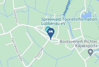 Zum Deutschen Hause Lubbenau Karte - Brandenburg - Oberspreewald Lausitz