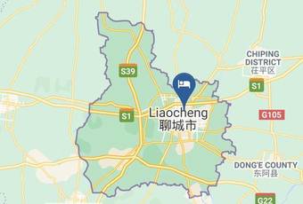 Zuolin Youli Hotel Carta Geografica - Shandong - Liaocheng