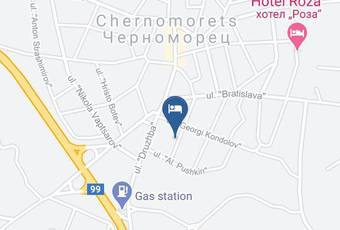 Zvezden Rai Guest Rooms Map - Burgas - Sozopol